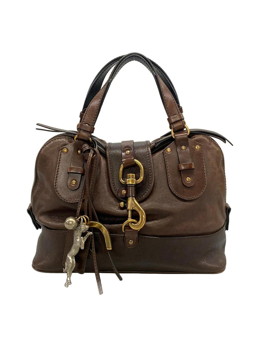 Chloe Jump In Dark Brown Leather #372129C82B